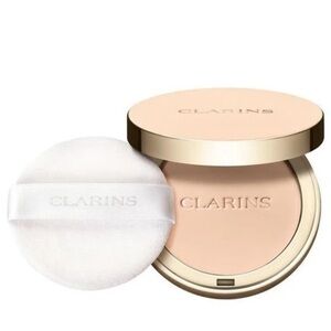 Clarins Ever Matte Compact Powder with Puff.